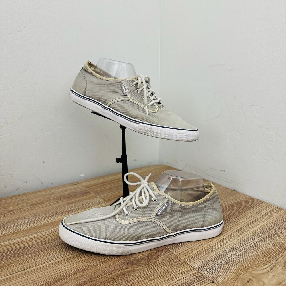 Gravis Slyme Dive Gray Sneakers Men’s Size 9